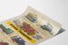 Vintage-Dampflok-Transport Dekorationsposter Artem Legrand