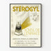 Vintage-Poster Stérogyl Vitamin D Wanddekoration