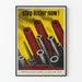 Vintage-Plakat Krieg Stop Hitler Jetzt - Historische Wanddekoration