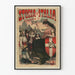Vintage-Poster Storia d'Italia für Wanddekoration Kinder