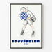 Vintage-Poster Stovédrine BB - Retro-Wanddekoration für Kinder