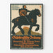 Vintage-Werbeplakat Süddeutsche Zeitung Stuttgart