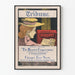 Vintage-Poster Sunday Fiction The Haunted Congressman Wanddekoration