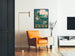 Vintage-Poster Take Along a Book zur Wanddekoration