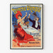 Vintage-Poster Taverne Olympia Wanddekoration Retro
