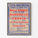 Vintage-Poster Theater Teatro Modernissimo - Schwedische Tanzkompanie 1923