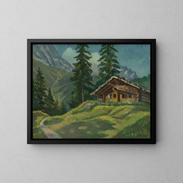 Landschaft der Tatra - Stefan Fodor — gerahmtes Bild an der Wand
