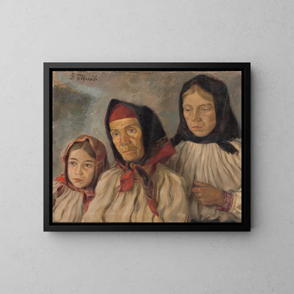 Hördung der Predigt - Stefan Polkorb — gerahmtes Bild an der Wand