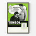 Vintage-Medizinposter TENSOL - Retro-Wanddekoration Gesundheit