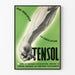 Vintage-Poster Tensol zur Regulierung des Blutkreislaufs