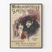 Vintage-Poster Ausstellung G.H. Grauss - Kunsthalle De Bijenkorf Amsterdam 1918