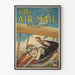 Vintage-Poster The Air Mail - Retro-Wanddekoration Luftfahrt