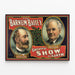 Vintage-Poster The Barnum Bailey Greatest Show on Earth — gerahmtes Bild an der Wand