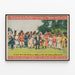 Vintage-Poster Barnum & Bailey Greatest Show on Earth — gerahmtes Bild an der Wand