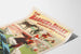 Vintage-Poster vom Barnum & Bailey Zirkus mit Clown und dressierten Tieren