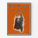 Vintage-Poster The Barrier von Rex Beach