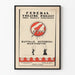 Vintage-Poster Buffalo Historical Marionetten Wanddekoration Theater