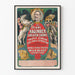 Vintage-Poster Zirkus Carl Hagenbeck und Ausstellung Wildtiere
