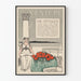 Vintage-Poster The Century für September mit Jugendstil-Illustration