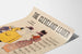 Vintage-Poster The Cleveland Leader – Retro-Wanddekoration mit Zeitungsdruck aus dem 19. Jahrhundert