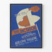 Vintage-Poster Theater The Dictator von Richard Harding Davis