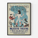 Vintage-Poster Theater Der Kaiser trägt keine Kleider