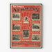 Vintage-Poster The Famous Newmann Hypnotiseur und Gedankenleser