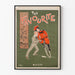 Vintage-Poster The Favourite Sport Royal mit Fahrrad
