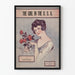 Vintage-Poster „The Girl in the U.S.A.“ Illustration von Charlotte Bates