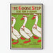 Vintage-Wanddekoration Poster The Goose Step