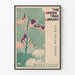 Dekorativer Poster The Green Tree Library Vintage