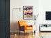 Vintage-Poster The Horseshoe Englischer und Amerikanischer Bar – Retro-Wanddekoration