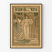 Vintage-Poster The Ladies' Home Journal Juli 1896 Stil Maxfield Parrish