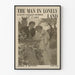 Vintage-Poster The Man in Lonely Land für Wanddekoration