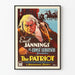 Vintage-Poster The Patriot – Klassische Film-Wanddekoration
