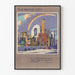 Dekoratives Poster The Proud City - Temple Church und Bibliothek nach dem Bombenangriff