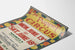 Vintage-Poster The Puppet Circus - Wanddekoration Theater