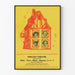 Vintage-Poster Theater Englisch Indianapolis The Rivals