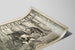 Vintage-Poster Die gesalzene Mine - Westliche Wanddekoration in Schwarzweiß — Ansicht des Kunstwerks