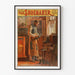 Vintage-Poster Der Schuhmacher - Wanddekoration Atelier Handwerker