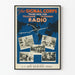 Vintage-Poster Signal Corps – Telegraphie-, Telefon-, Radio-Ausbildung
