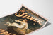 Vintage-Poster The Silver Slipper für Wanddekoration