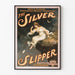 Vintage-Poster The Silver Slipper für Wanddekoration
