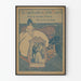 Vintage-Poster Wanddekoration "Der Weg, ein Mädchen zu fragen, ob sie heiratet"