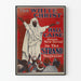 Vintage-Poster The White Christ von Hall Caine - Retro-Wanddekoration