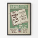 Vintage-Theaterposter 'The World We Live In' – Retro-Wanddekoration
