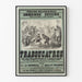 Altes Poster Théâtre Beaumarchais Les Traboucayres - Vintage Wanddekoration