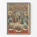 Vintage-Poster La Petite Fée Wanddekoration Theater