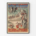 Vintage-Poster Theater Dix Jours aux Pyrénées