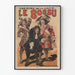 Plakat Theater der Gaîté Der Bucklige Wanddekoration Vintage